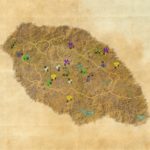 Elder Scrolls Online Survey Map Craglorn